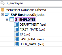 Dynamically Imported table in MMC