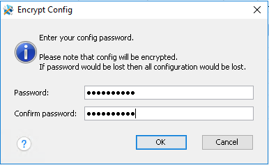 MMA Encrypt Config