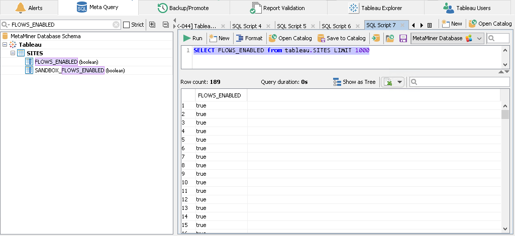 Results Pane Sample