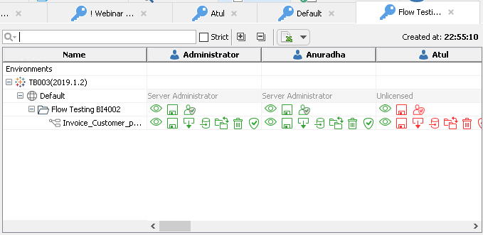 Security Data Tab