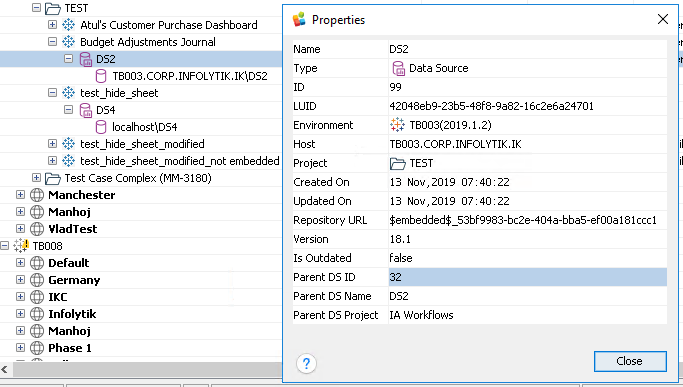 Referring pDS Example