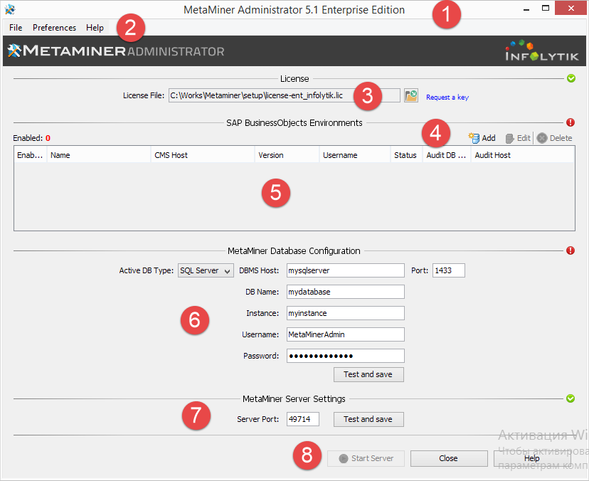 MetaMiner-Administrator-UI-Overview