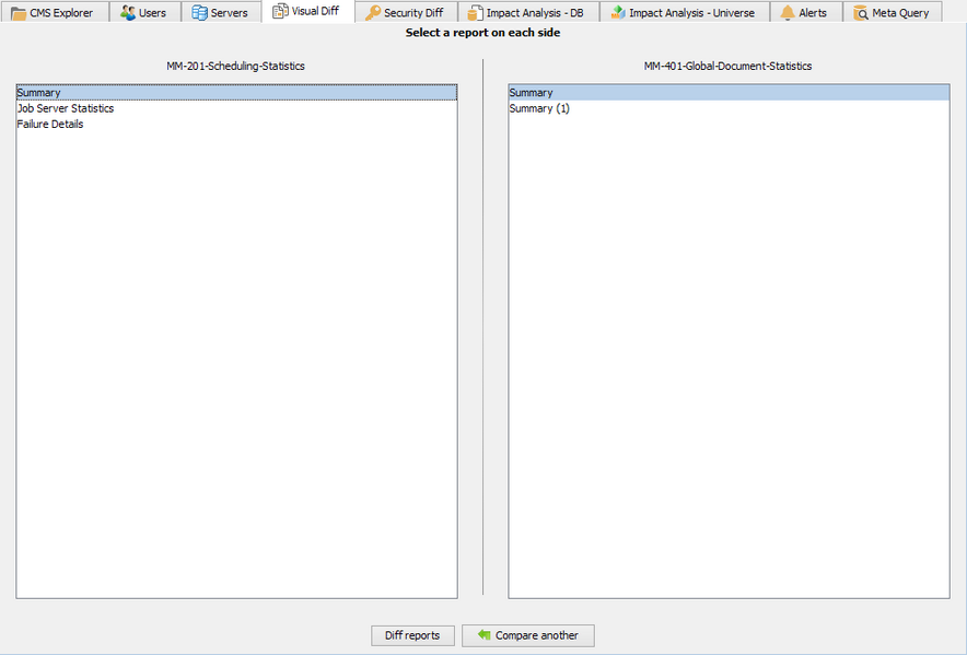 mmc-visual-diff-select-reports